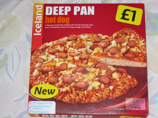 Hot Dog Pizza How could I not buy this?