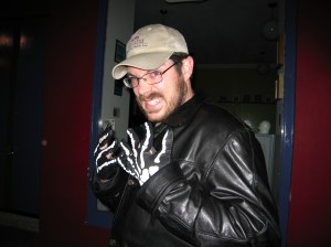 Skeleton hands creepy!